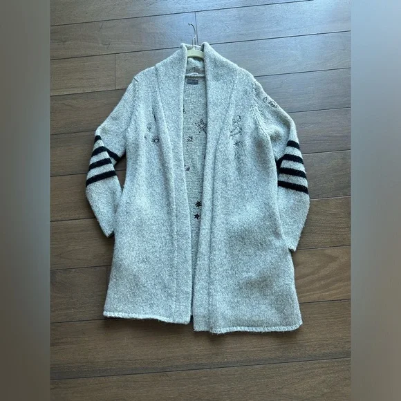 MOTHER The Hip Cardigan in Map Of Stars - Picture 16 of 16